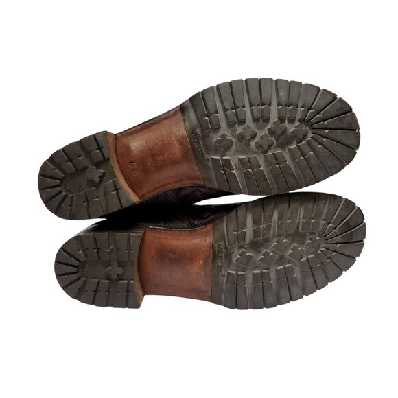 GRAVATI Wilkes Bashford Pebbled Leather Moto Boot - Picture 9 of 12